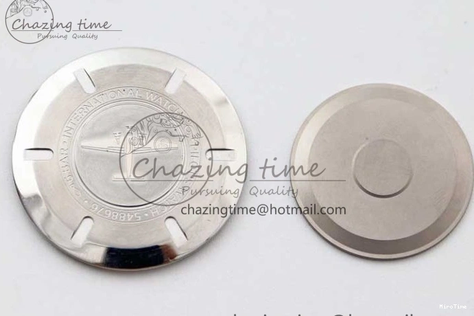 MIROTIME 0131 UrbanStyle Mark XVIII IW327012 SS M+F 1:1 Best Edition White Dial on Black Leather Strap A 7054